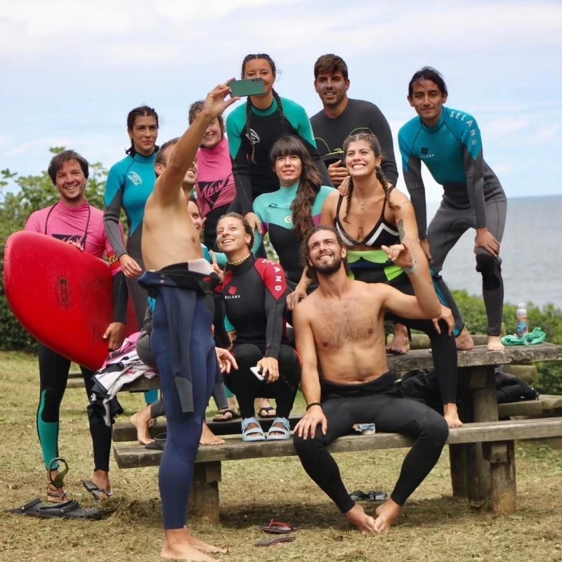 Surfhaus inmitten der Traumnatur Asturiens für Gruppen bis 28 Personen
