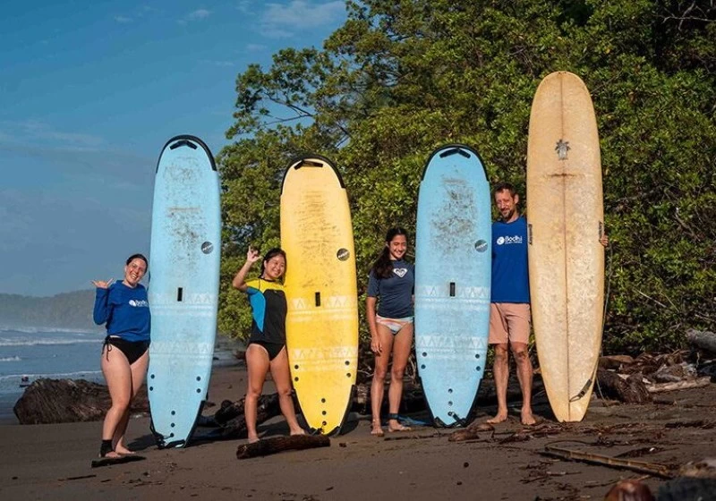 Family surf camp in Costa Rica: fun for young and old!