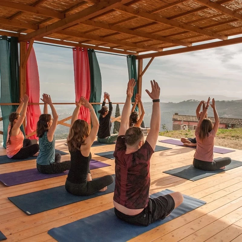 Yoga und Kultur Retreat in der Toskana