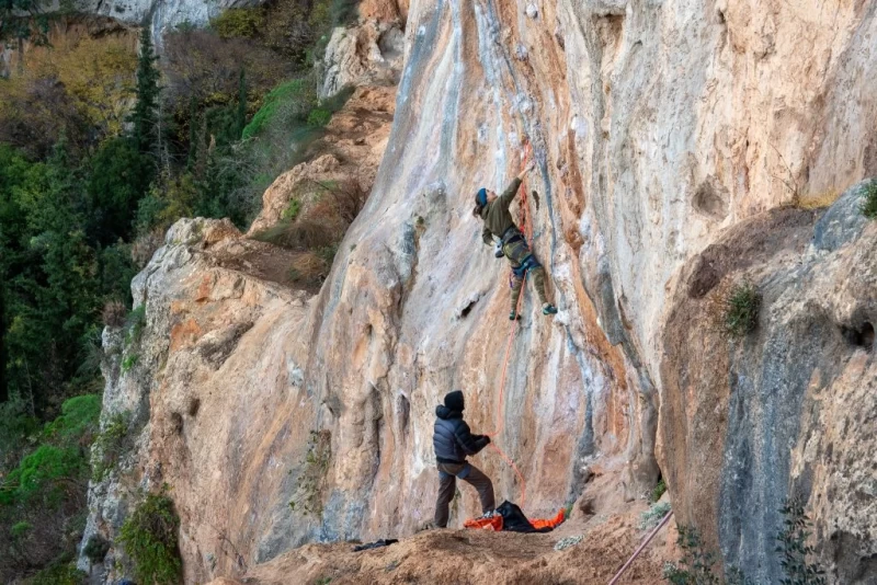 Sportkletterkurs in Griechenland: Leistung, Technik und Mentaltraining