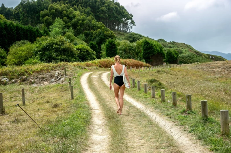 Surf- und Yoga Camp inmitten der nordspanischen Natur