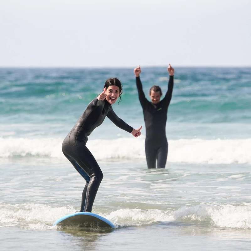 Surfcamp am einsamen Traumstrand in Galicien: Surfen, Natur und Spaß