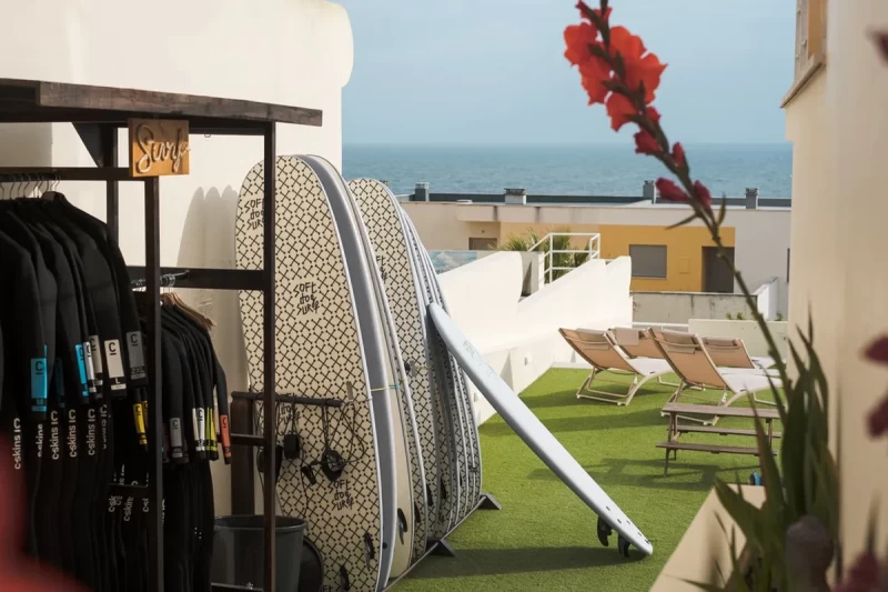 Surfhaus mit Pool und Meerblick für Gruppen zwischen 18 - 24 Personen