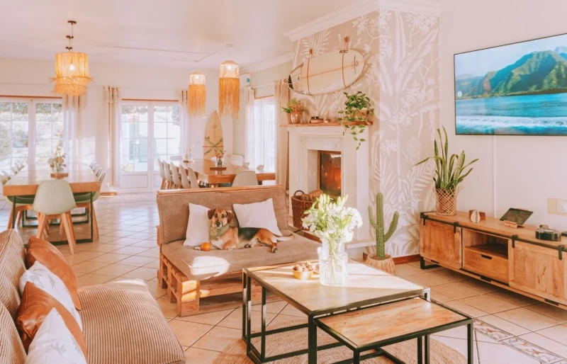 Boutique Surfhouse in der Sonne Portugals: Erlebe entspannte Vibes!