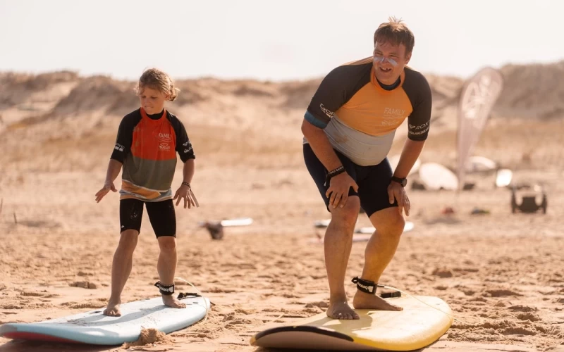 Surfurlaub für die ganze Familie - luxuriöses Camping in Biscarrosse