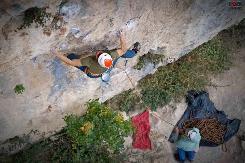 Kletterkurs zum Vorstieg lernen im traumhaften Sella