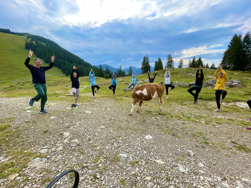 Wochenendretreat mit Yoga, Wandern & Waldbaden auf der Oberen Firstalm