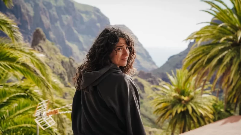 Yoga-Retreat mit Bergblick im Süden Teneriffas