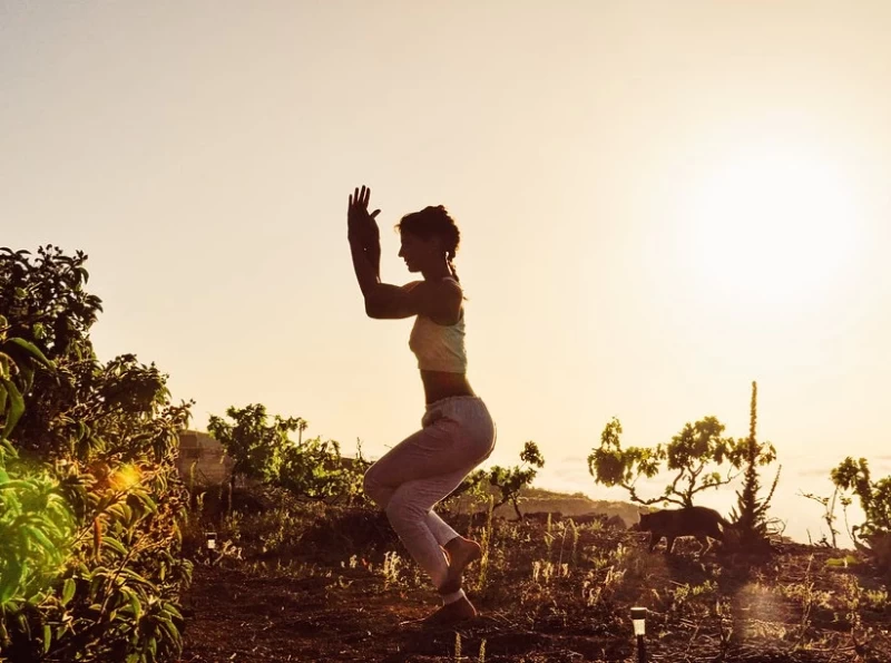 Aktiv zur inneren Ruhe – Privates Yoga & Fitness-Retreat in der Natur