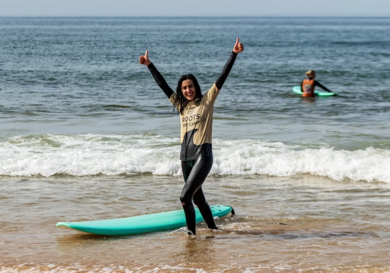 Surfhaus am Strand vor Lissabon: Eure unvergessliche Klassenfahrt