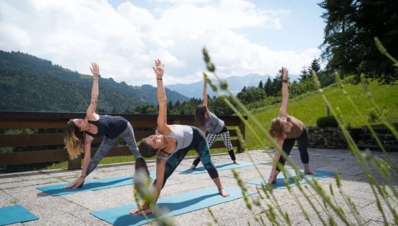 Erholsame Yoga-Auszeit in der Chiemgauer Bergwelt