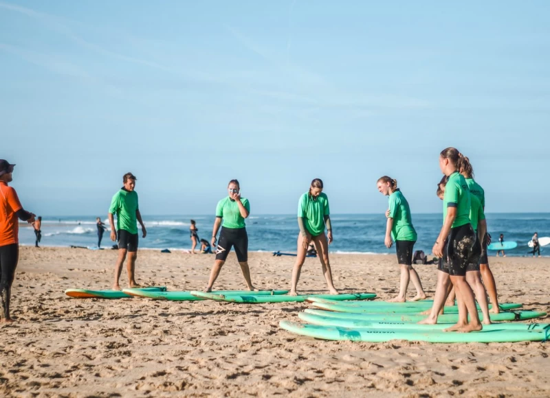 Nur 150 Meter zum Strand - deine Sommer-Surfwoche in Vieux-Boucau