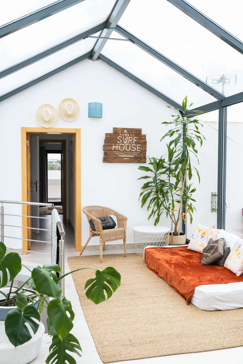 Gemütliches Surfhaus mit Meerblick am Traumstrand von Baleal