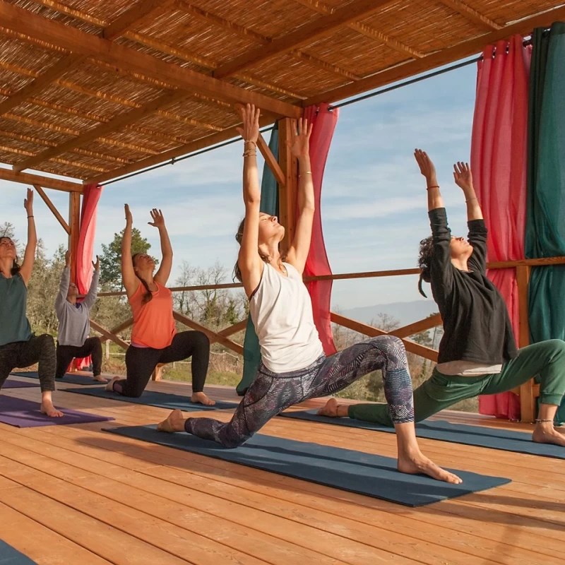 Neujahrs-Retreat in der Toskana: Yoga, Fitness und Neubeginn