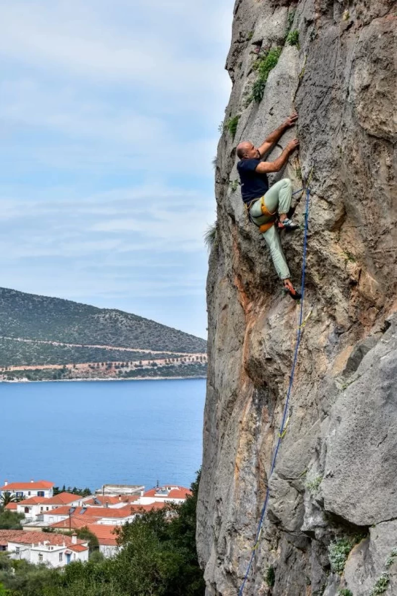 Sportkletterkurs in Griechenland: Leistung, Technik und Mentaltraining