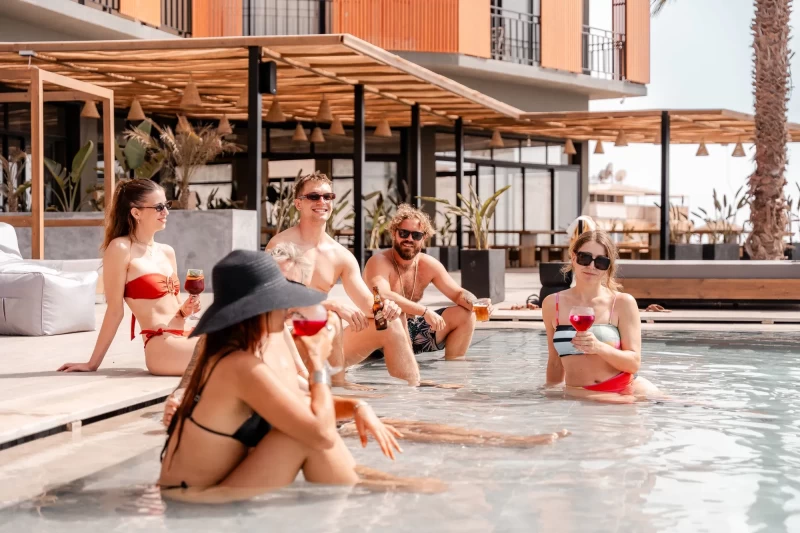 Boutique Surfcamp mit eigenem Fitnessstudio