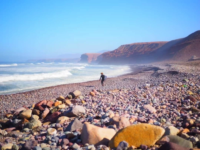Surfcamp im Süden Marokkos: Lange Wellen fernab der Massen