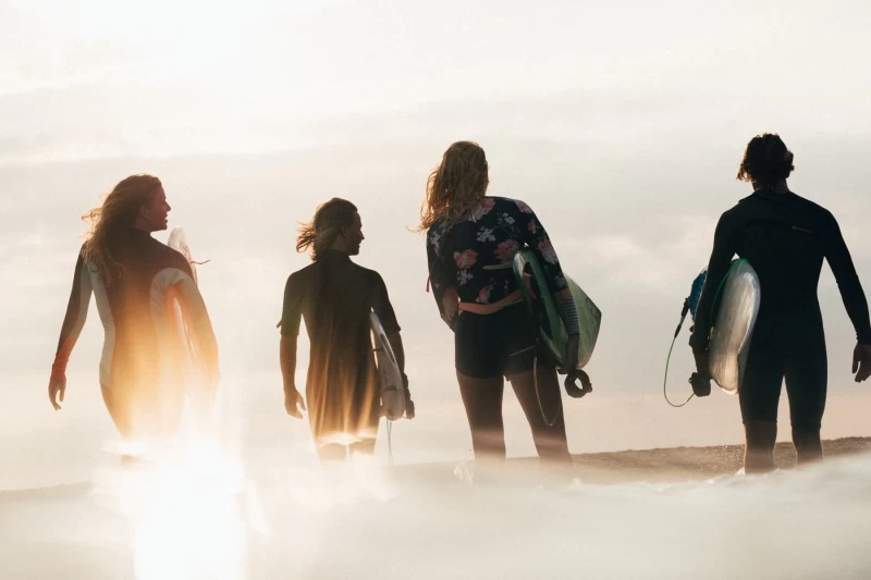 Surf-Hostel mit City Vibes für kleine Gruppen bis 17 Personen