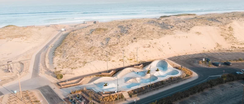 Stylisches Surfhaus direkt am Meer in Seignosse