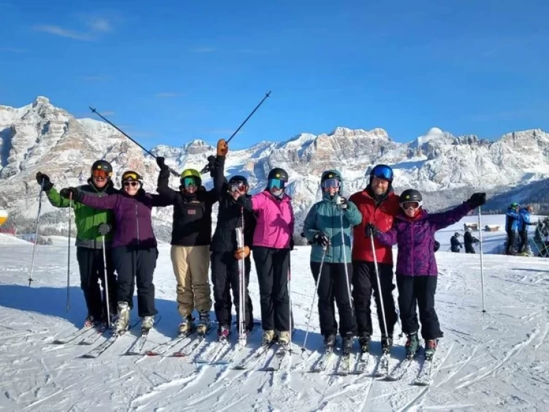 Alpine Balance: Skifahren und Yoga im Herzen der Dolomiten