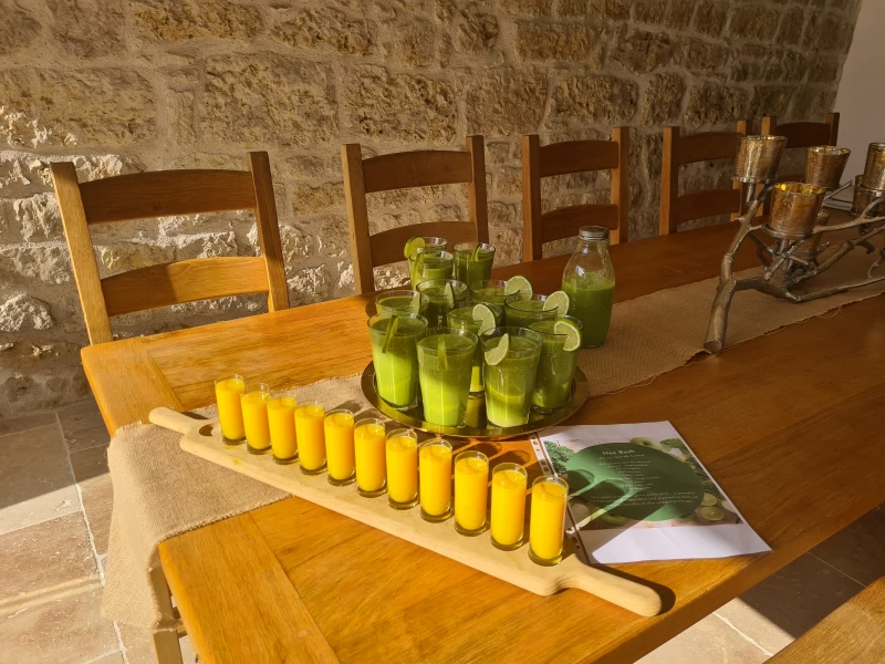 Organic Juice Detox & Yoga-Retreat in Südwestfrankreich