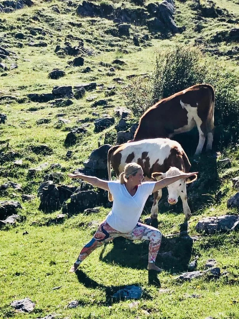 Yin Yoga und Wandern auf der Oberen Firstalm