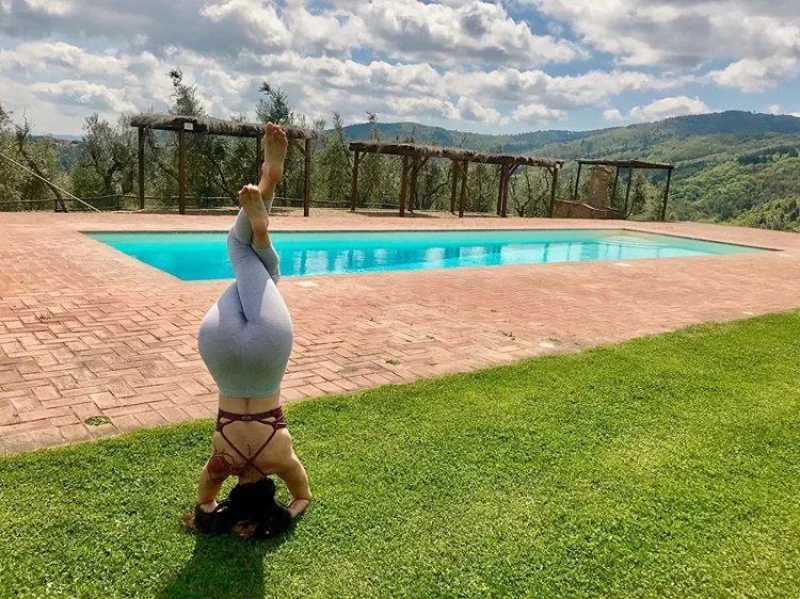 Neujahrs-Retreat in der Toskana: Yoga, Fitness und Neubeginn