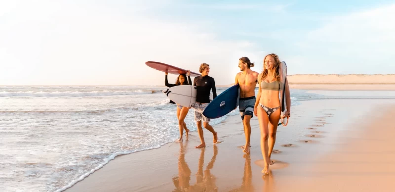 Stylisches Surfhaus direkt am Meer in Seignosse