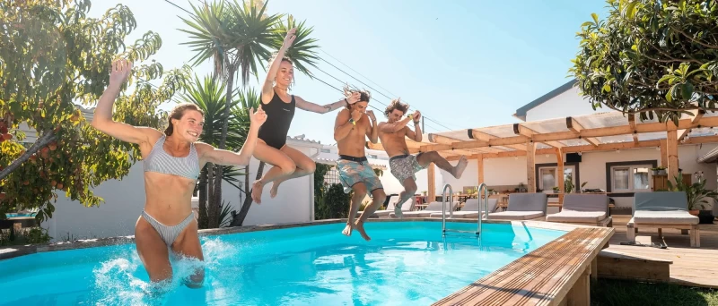 Hochwertiges Surfhaus mit Pool in Portugals Surfmekka Peniche