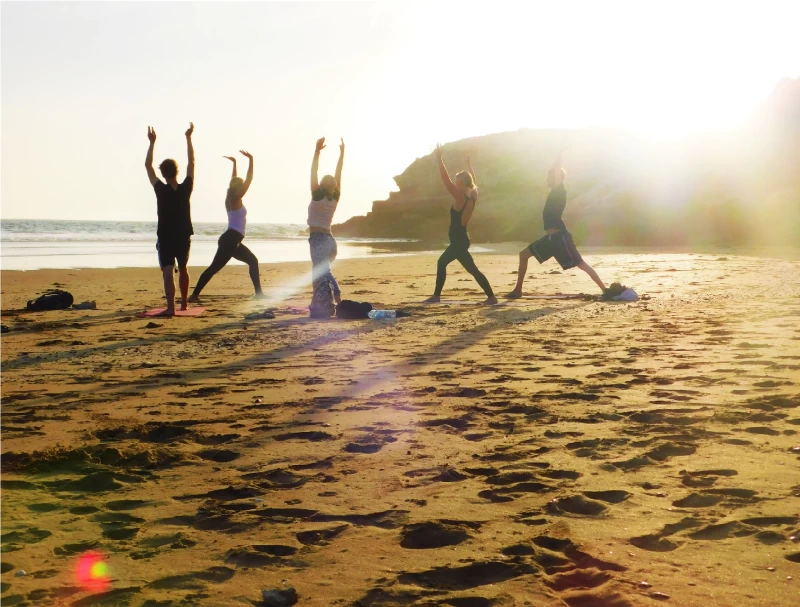 Yoga und Surfen im magischen Marokko