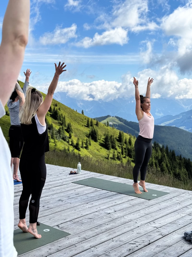 Yoga-Wochenende in den Alpen mit Katrin Frank