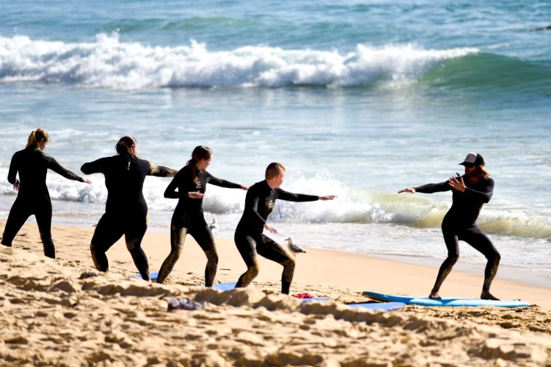 Surf- und Yoga Camp inmitten der nordspanischen Natur