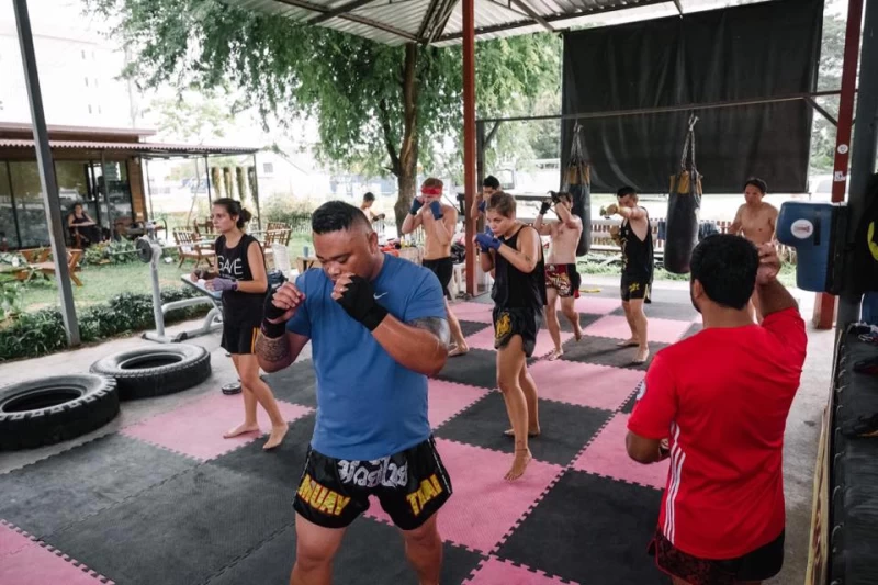 Authentisches Muay Thai Gym in Thailands Rose des Nordens - 3/5
