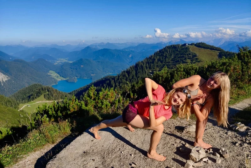 Yoga und Soulfood Retreat mit Alpenblick