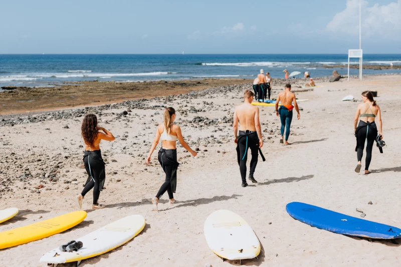 Surfcamp an der Costa Adeje auf Teneriffa