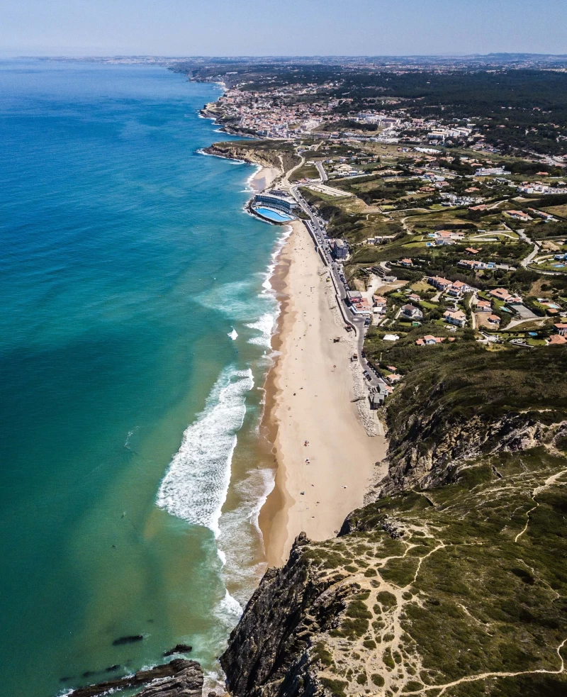 Stylisches Surfhaus mit Pool und Blick auf den Ozean