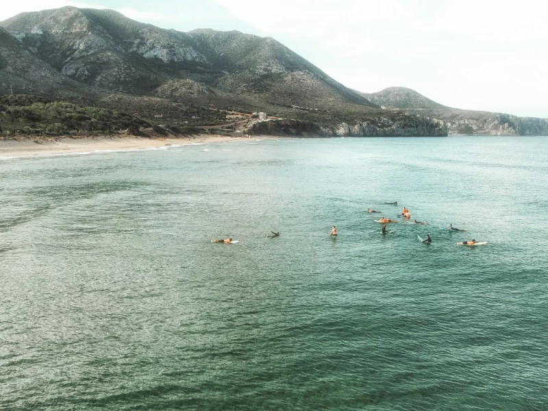 Gemütlicher Surfurlaub im kleinen Dorf auf Sardinien