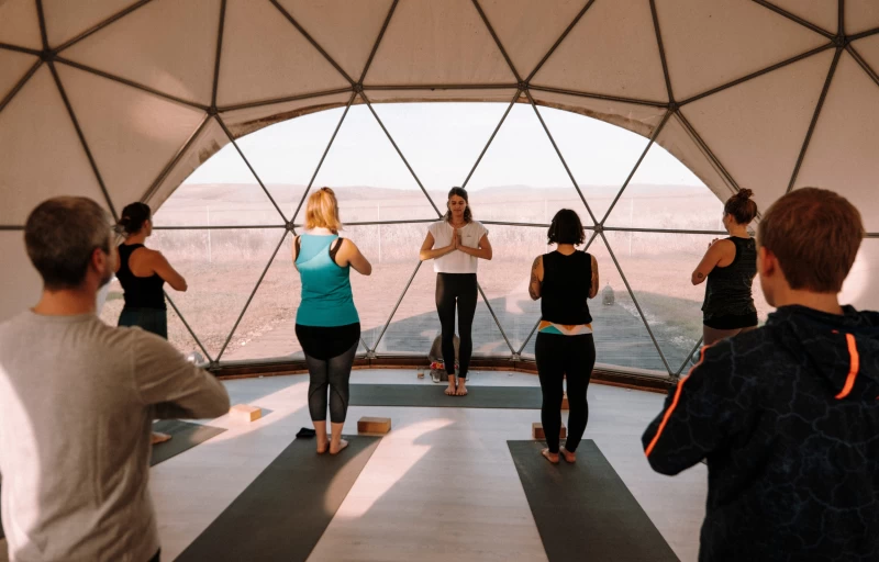 Longboard-Surfen und Yoga-Retreat am Strand in El Palmar