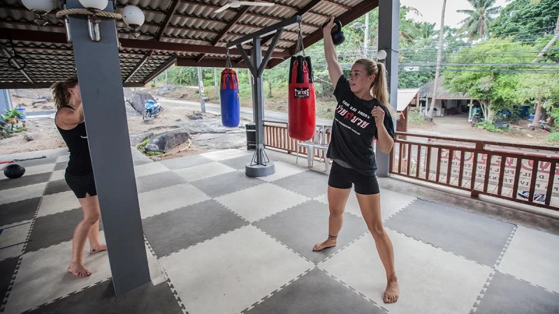 Budget Muay Thai Camp on Turtle Island