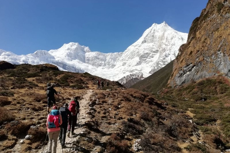 Manaslu Umrundung in Nepal