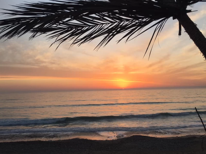 Modernes Surfhaus in Marokko mit Dachterrasse direkt am Surfspot
