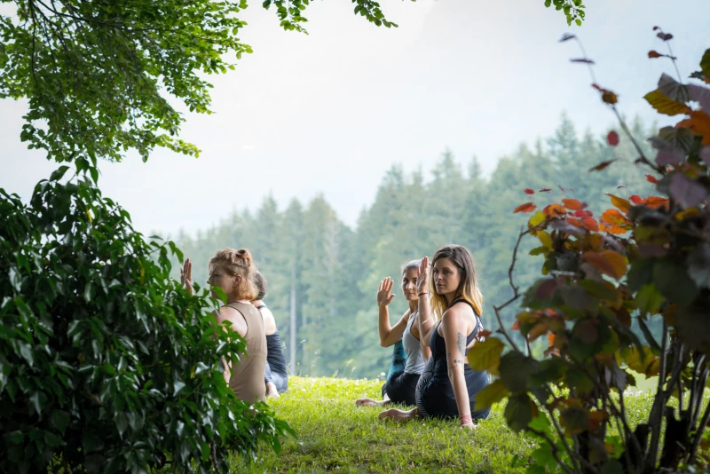 Erholsame Yoga-Auszeit in der Chiemgauer Bergwelt