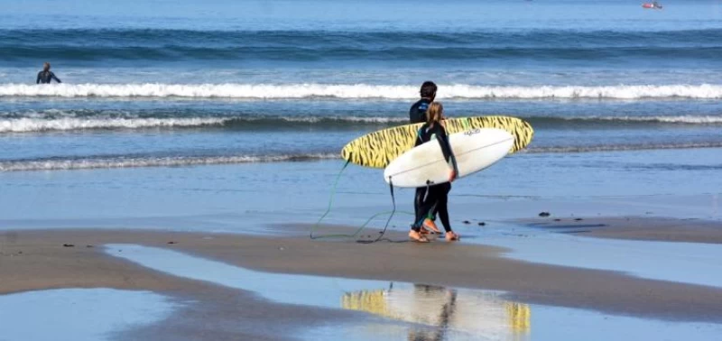 Surfcamp am unberührten Strand im Norden Portugals